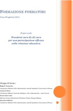 FORMAZIONE FORMATORI - Regione ...