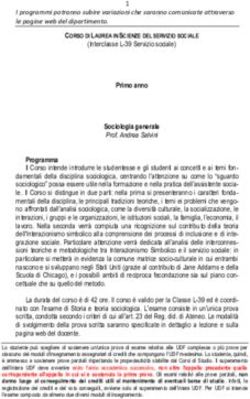 Interclasse L-39 Servizio sociale