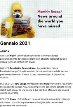 Gennaio 2021 - UN-aligned