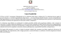 VALUTAZIONE - Circolo Didattico "Dante Alighieri"