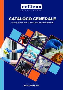 CATALOGO GENERALE Guanti monouso e riutilizzabili per professionisti - www.reflexx.com