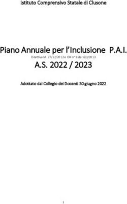 Piano Annuale per l'Inclusione P.A.I - A.S. 2022 / 2023 Istituto Comprensivo Statale di Clusone