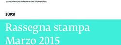 Rassegna stampa Marzo 2015 - SUPSI
