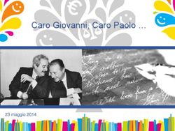 Caro Giovanni, Caro Paolo - 23 maggio 2014