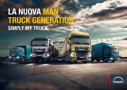 LA NUOVA MAN TRUCK GENERATION - SIMPLY MY TRUCK.