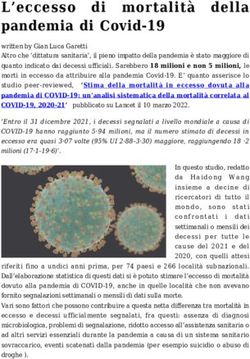 L'eccesso di pandemia di Covid-19