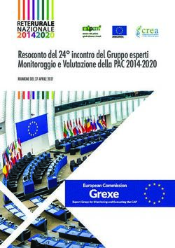 Resoconto del 24 incontro del Gruppo esperti Monitoraggio e Valutazione della PAC 2014-2020 - RIUNIONE DEL 27 APRILE 2021