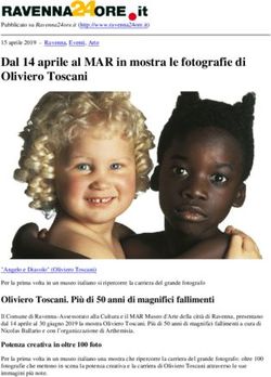 Dal 14 aprile al MAR in mostra le fotografie di Oliviero Toscani - Ravenna24ore