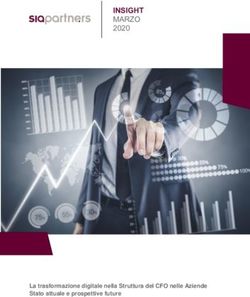 INSIGHT MARZO 2020 - La trasformazione digitale nella Struttura del CFO nelle Aziende Stato attuale e prospettive future - Sia Partners