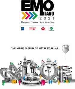 THE MAGIC WORLD OF METALWORKING - 4-9 October