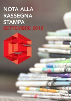NOTA ALLA RASSEGNA STAMPA - SETTEMBRE 2018 - Centro Studi CNI