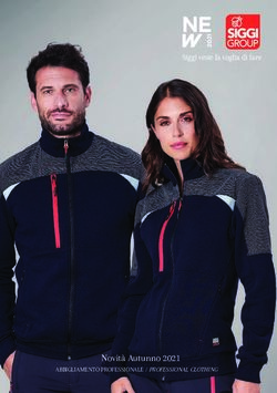 NE - Novit&agrave; Autunno 2021 - Siggi Group