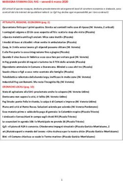 RASSEGNA STAMPA CGIL FVG - venerdì 6 marzo 2020