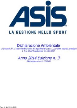 Dichiarazione Ambientale Anno 2014 Edizione n. 3 - ASIS Trento