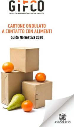 CARTONE ONDULATO A CONTATTO CON ALIMENTI - Guida Normativa 2020 - ASSOGRAFICI - Gifco