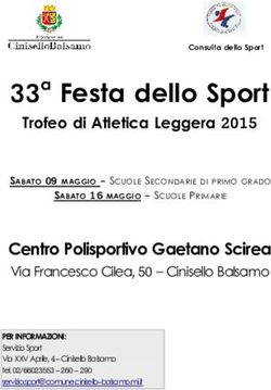 33a Festa dello Sport - Trofeo di Atletica Leggera 2015 - Comune di Cinisello Balsamo