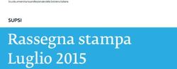 Rassegna stampa Luglio 2015 - SUPSI