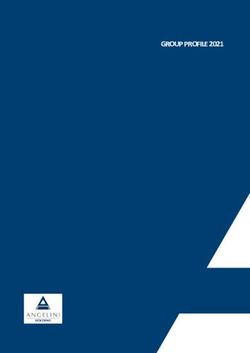 GROUP PROFILE 2021 - en | Angelini Holding