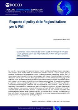Risposte di policy delle Regioni italiane per le PMI - OECD