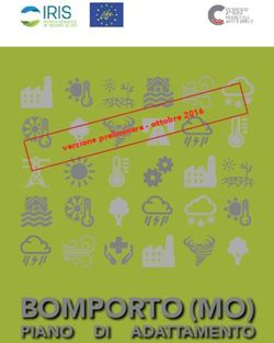 BOMPORTO (MO) PIANO DI ADATTAMENTO CAP Modena