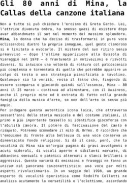 Gli 80 anni di Mina, la Callas della canzone italiana