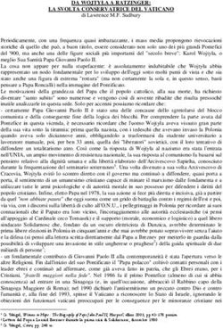 DA WOJTYŁA A RATZINGER: LA SVOLTA CONSERVATRICE DEL VATICANO