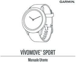 VÍVOMOVE SPORT Manuale Utente