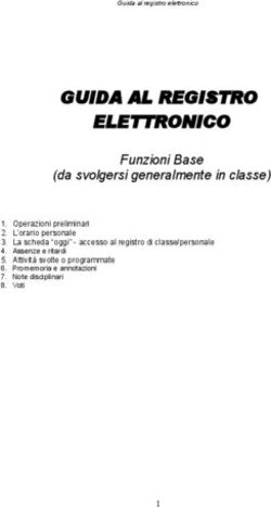GUIDA AL REGISTRO ELETTRONICO - Funzioni Base (da svolgersi generalmente in classe)