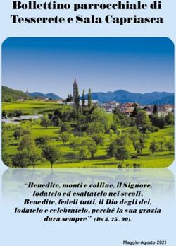 Bollettino parrocchiale di Tesserete e Sala Capriasca