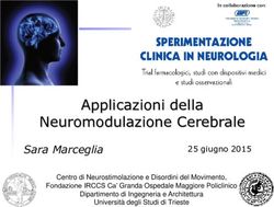 Applicazioni della Neuromodulazione Cerebrale - Casa di Cura Privata del ...