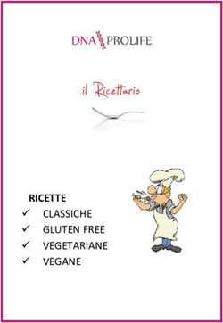 RICETTE CLASSICHE GLUTEN FREE VEGETARIANE VEGANE - DNA Prolife