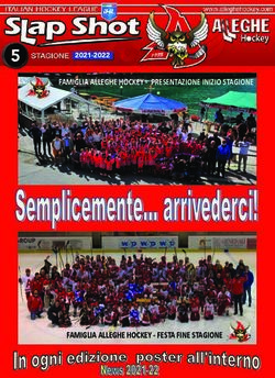 5 FAMIGLIA ALLEGHE HOCKEY - PRESENTAZIONE INIZIO STAGIONE - FAMIGLIA ALLEGHE HOCKEY - FESTA FINE STAGIONE - Radio Pi&ugrave;