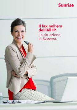 Il fax nell'era dell'All IP. La situazione in Svizzera - Sunrise