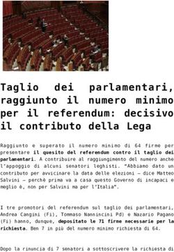 Taglio dei parlamentari, raggiunto il numero minimo per il referendum: decisivo il contributo della Lega - L'Osservatore d'Italia