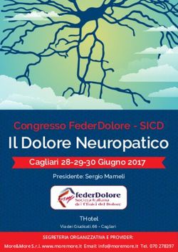 Il Dolore Neuropatico - Congresso FederDolore - SICD