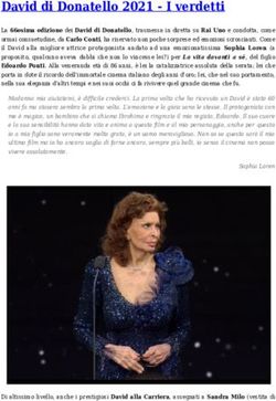 David di Donatello 2021 - I verdetti - Smart Marketing