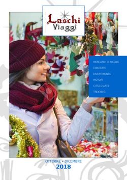 2018 OTTOBRE DICEMBRE - MERCATINI DI NATALE CONCERTI DIVERTIMENTO MOTORI CITT&Agrave; D'ARTE - Laschi Viaggi