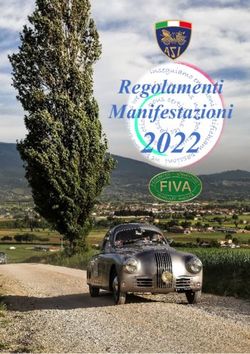 2022 Regolamenti Manifestazioni - Automotoclub Storico Italiano