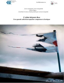 L'eclissi del posto fisso - Uno sguardo sulla disoccupazione competente in Sardegna - Associazione Nino Carrus