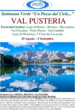 VAL PUSTERIA Settimana Verde "Un Passo dal Cielo - Pepita Viaggi