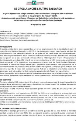 SE CROLLA ANCHE L'ULTIMO BALUARDO - Fondazione Cerm