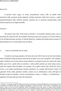 DA GAUSS A EINSTEIN - arXiv