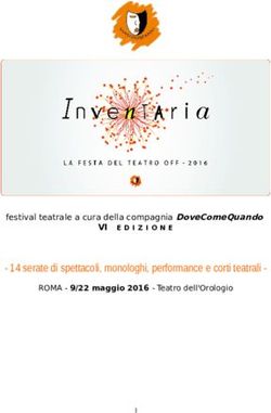Festival teatrale a cura della compagnia DoveComeQuando - 14 serate di spettacoli, monologhi, performance e corti teatrali