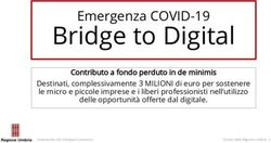 Bridge to Digital Emergenza COVID-19 - Regione Umbria