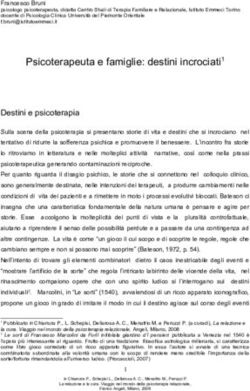 Psicoterapeuta e famiglie: destini incrociati1 - Istituto Emmeci