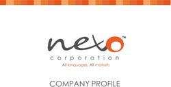 COMPANY PROFILE - Confindustria CONNEXT