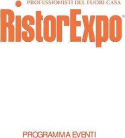 PROGRAMMA EVENTI WWW.RISTOREXPO.COM