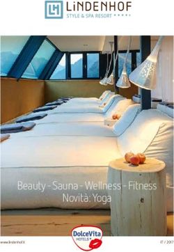 Beauty - Sauna - Wellness - Fitness Novità: Yoga - F-MTS