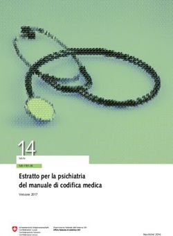 14Salute Estratto per la psichiatria del manuale di codifica medica - Versione 2017
