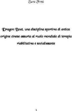 Dragon Boat, una disciplina sportiva di antica origine cinese assurta al ruolo mondiale di terapia riabilitativa e socializzante - Sara Fresi - Le ...